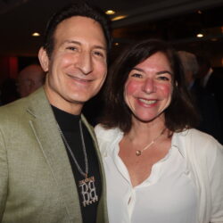 ‘Gravesend’ lead actor and director William DeMeo alongside Jane Carbonaro Arrabito. Photo by Mario Belluomo