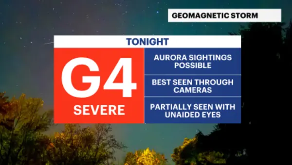 News 12 | Brooklyn | Parts of the U.S. could see northern lights Monday night