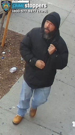 Frankie Poventud, 41, allegedly pulled out a gun, firing at and striking a 36-year-old man when tensions flared on the road just before 4 p.m. Friday at Concourse Village West and East 156 Street, according to authorities and sources.