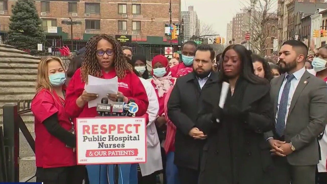 Is there a nurse strike going on in NYC, Long Island?
