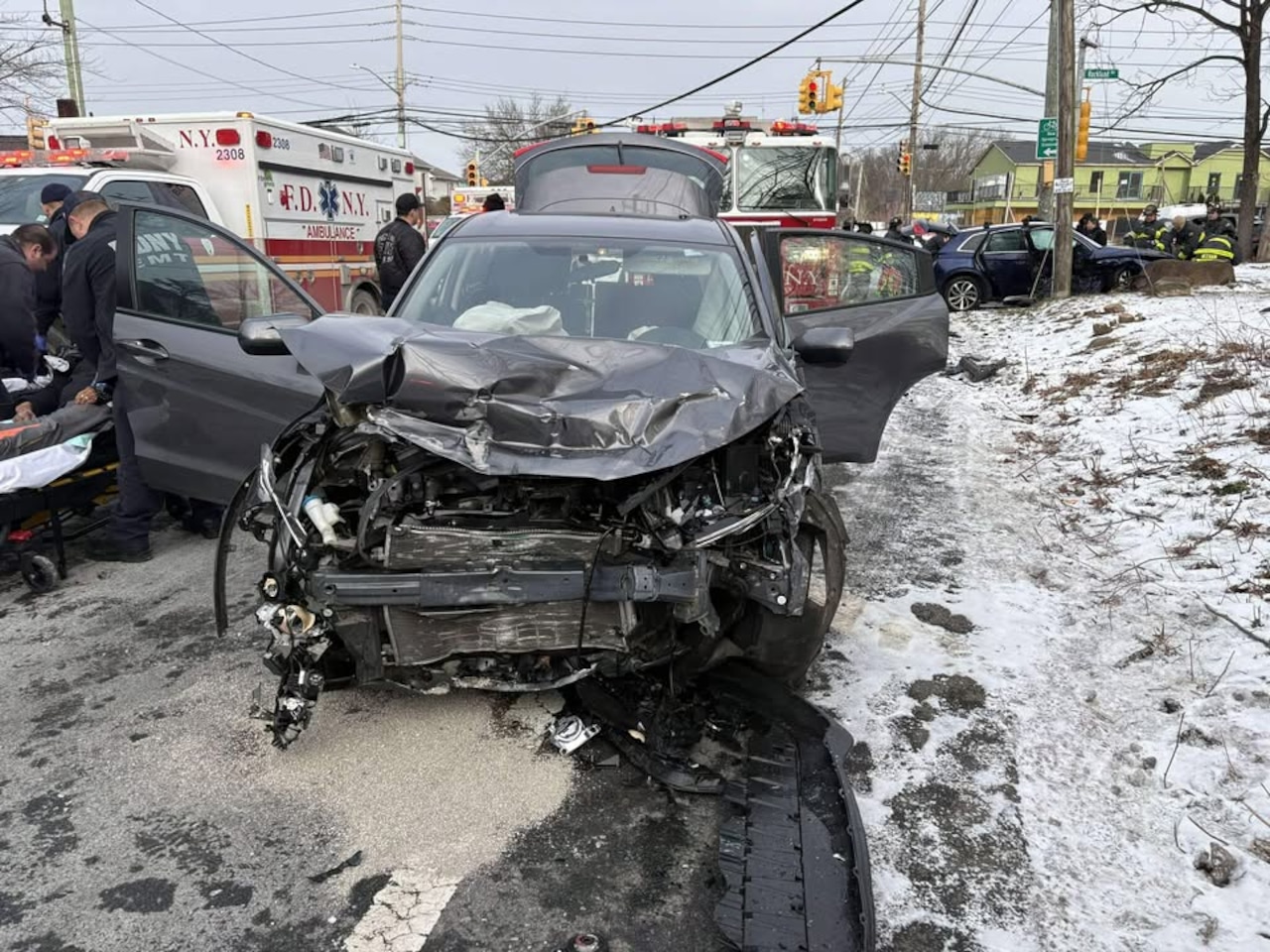 New Springville vehicle collision on Jan. 2, 2025