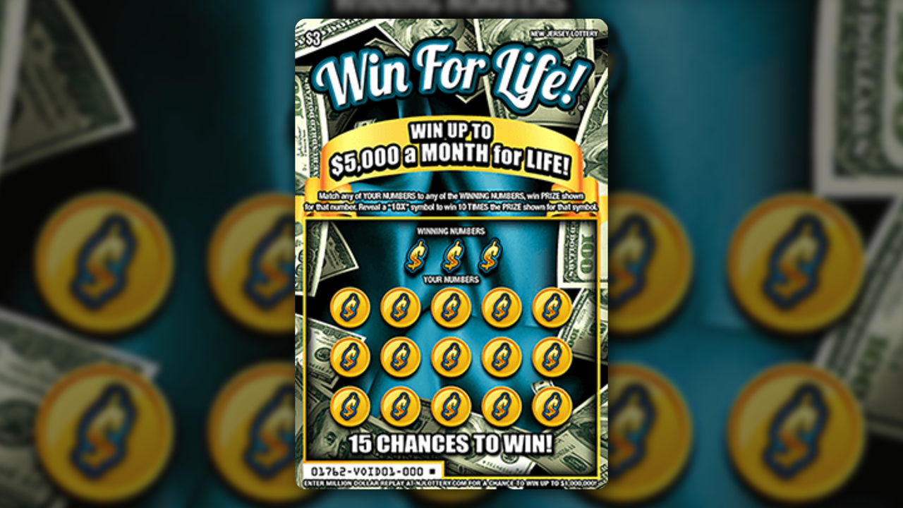 New Jersey Lottery player wins $3M 'Win for Life' prize at grocery store