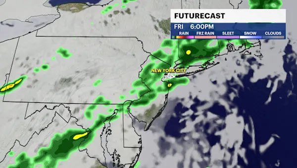 News 12 | Brooklyn | Chilly and breezy Wednesday in Brooklyn; slow-moving storm to bring rain this weekend