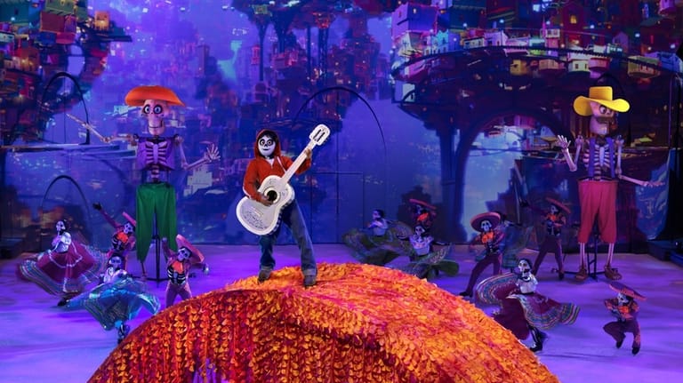 "Disney On Ice presents Mickey’s Search Party" features characters from...