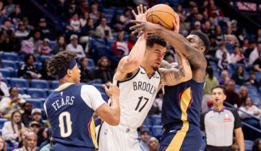 Nets blow late lead to Pelicans as losing streak hits five