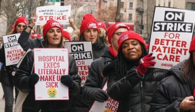 NYC nurses on strike set to resume negotiations with hospitals on 4th day of walkout