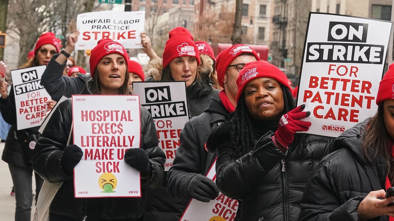 NYC nurses on strike set to resume negotiations with hospitals on 4th day of walkout