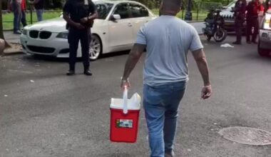 Cooler fatally thrown at fleeing Bronx drug suspect was filled with juice, ice: witness