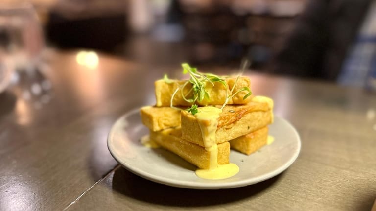 Chickpea panisse (fries) at Legacy Room in Patchogue.