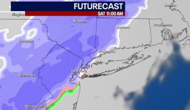 Snow in NYC this weekend: Here's how much to expect