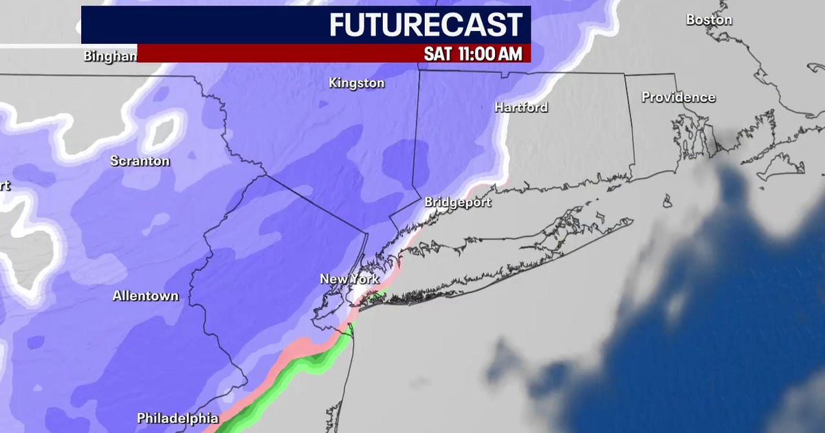 Snow in NYC this weekend: Here's how much to expect