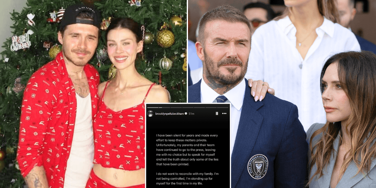 ​Brooklyn Beckham rages 'I no NOT want to reconcile' as he breaks silence on family feud in bombshell statement