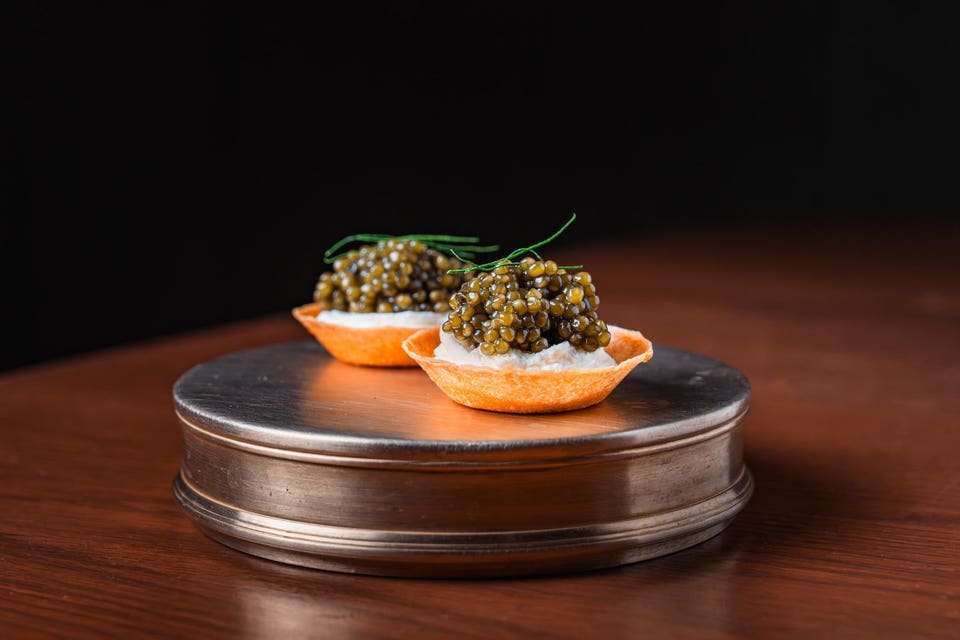Tom Khaa Caviar Tartlet