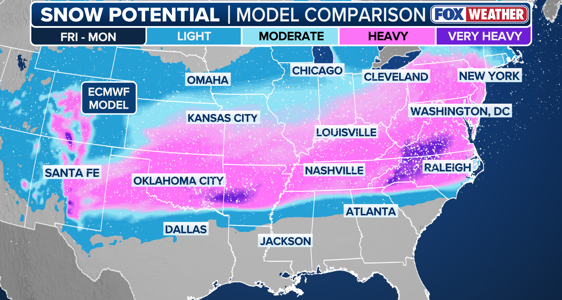 How much snow are we getting this weekend? Early NYC area predictions