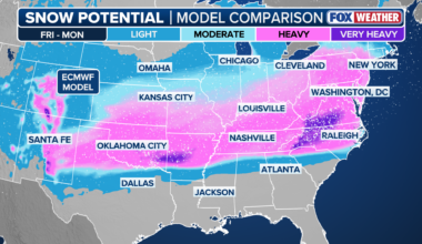 How much snow are we getting this weekend? Early NYC area predictions