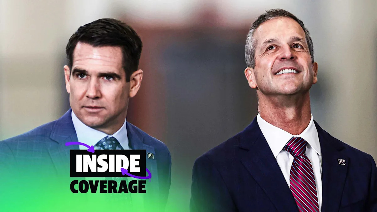 Who's in charge in New York? John Harbaugh and Joe Schoen downplay Giants' power structure