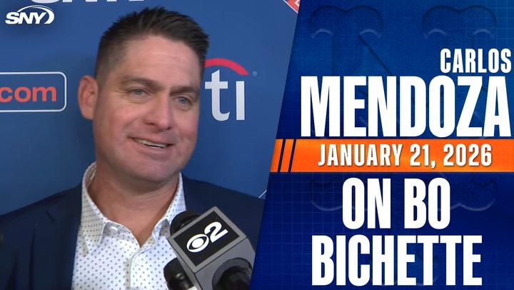 Carlos Mendoza on what Bo Bichette brings to Mets' lineup