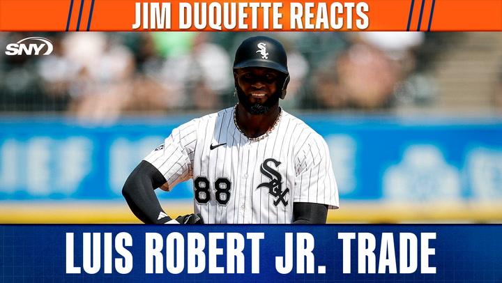 Jim Duquette reacts to Mets trade for Luis Robert Jr.