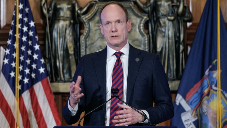 New York state Budget Director Blake G. Washington