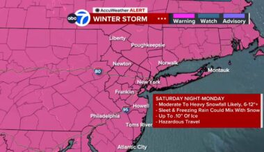 Winter storm forecast: Up to 18 inches of snow could hit parts of Tri-State area amid deep freeze