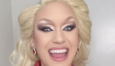 A drag queen's Erika Kirk imitation raises raises thousands for charity