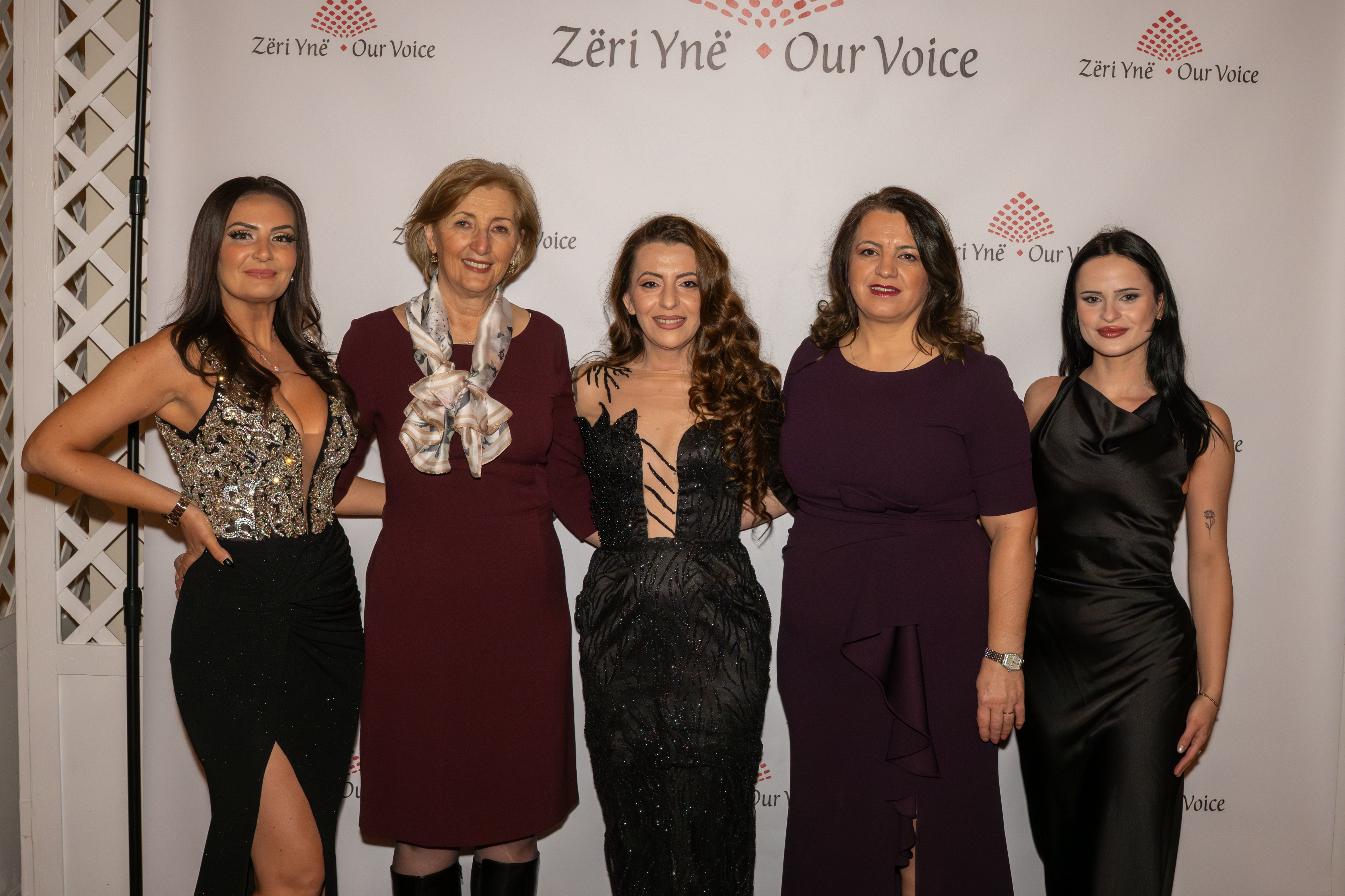 Members of the Albanian organization Zëri Ynë - Our Voice gather at the Grand Colony Hall in Seaview for a fashion show to raise money for the fight against pediatric cancer in Seaview on Saturday, January 24, 2026. (Owen Reiter for the Advance/SILive.com)