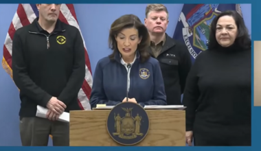 Gov. Hochul speaks about the winter storm