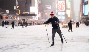 NYers have fun — and not so much fun — as winter storm socks city – NBC New York