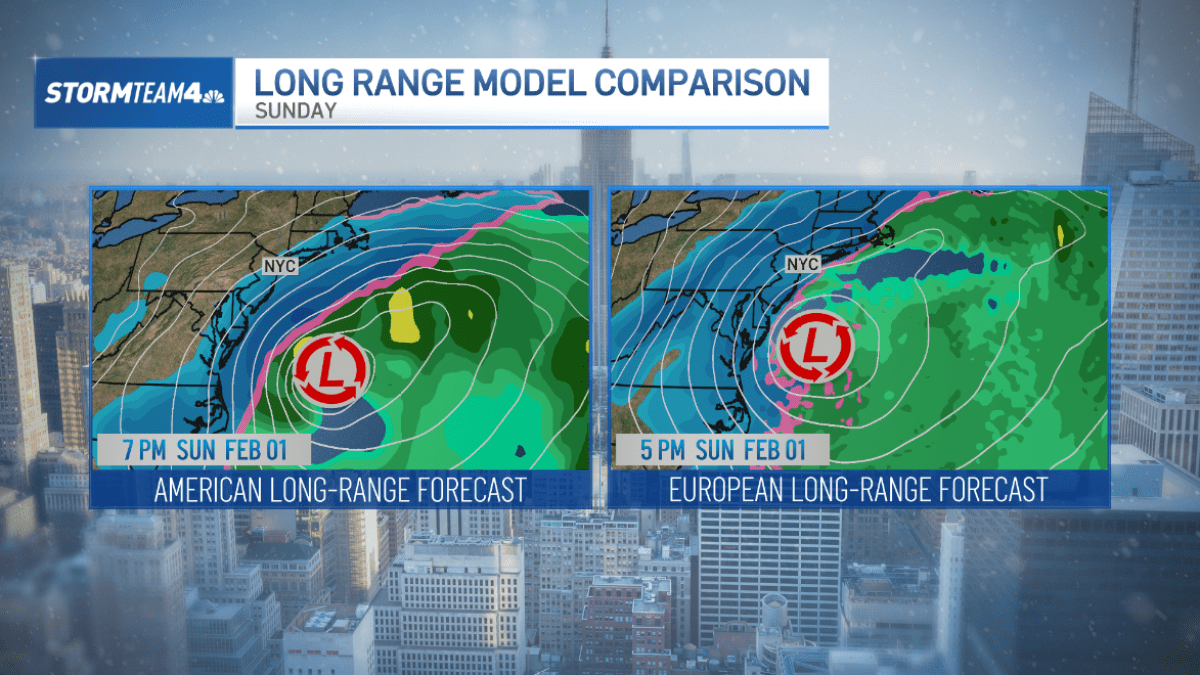 Another snowstorm? Tracking chances for next weekend – NBC New York
