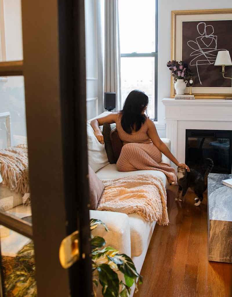 A 450-Square-Foot Brooklyn Apartment Got Reimagined with an Unexpected (and Clever!) Layout