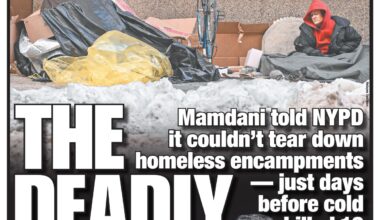 New York Post Cover for January 30, 2026