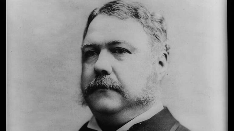President of the United States, Chester A. Arthur in 1882.