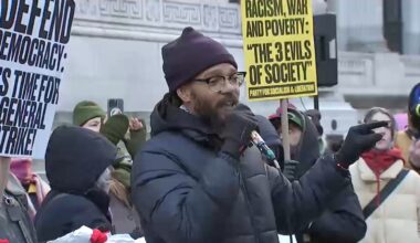 President Trump touts accomplishments one year into second term as rallies in NYC, nationwide protest his policies