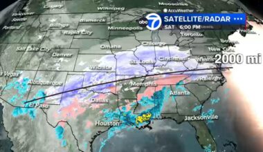Big winter storm carving icy, 2,000-mile path across US targets NYC, Tri-State with heavy snow, ice
