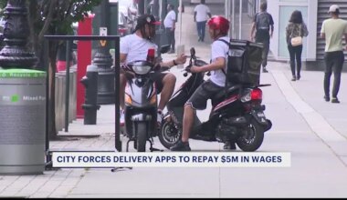 News 12 | Brooklyn | NYC law forces delivery apps to repay $5M in wages
