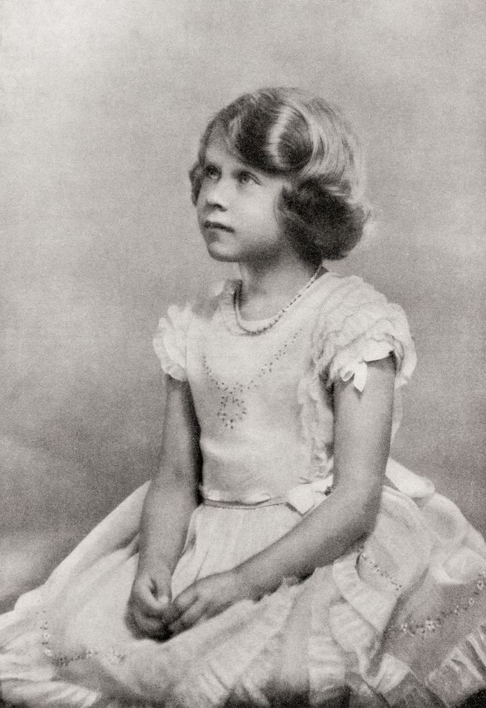 Queen Elizabeth II, seen here in 1928 aged 6