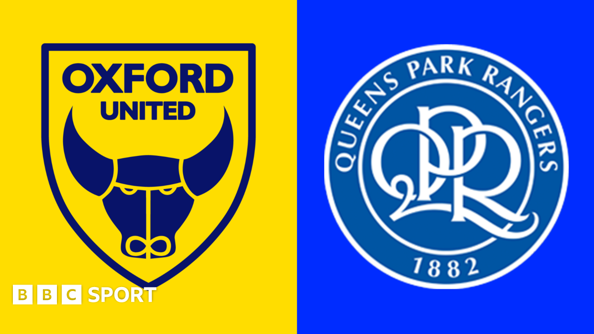 Oxford United and Queens Park Rangers club badges