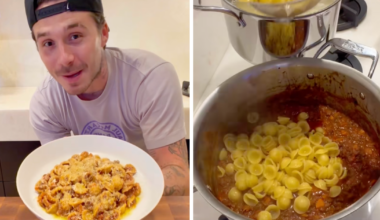 Brooklyn Beckham delivers his ‘special’ spaghetti bolognese recipe