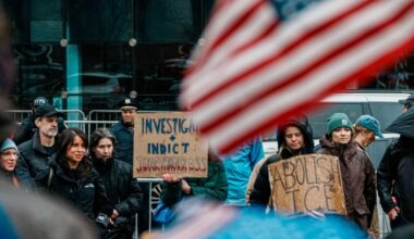 ANTI-TRUMP WALKOUT HITS NYC… | 77 WABC