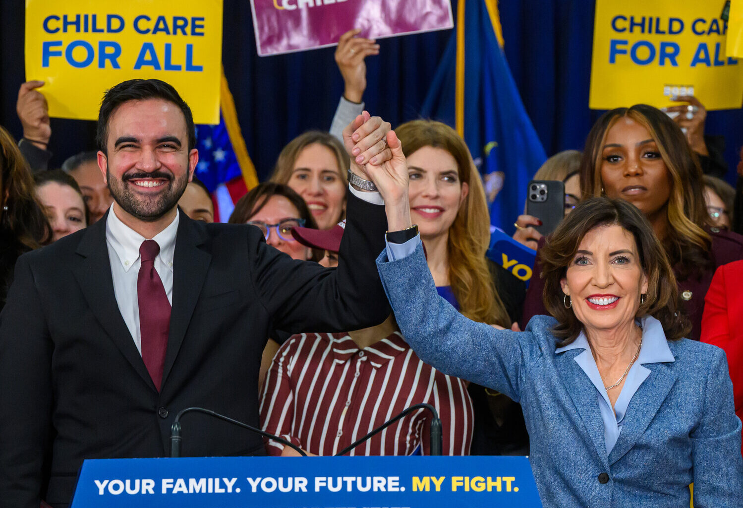 Hochul, Mamdani announce child care expansion across New York City, state