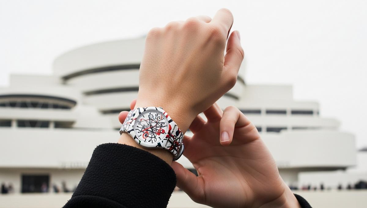 Swatch launches 4 watches inspired by the Guggenheim in New York