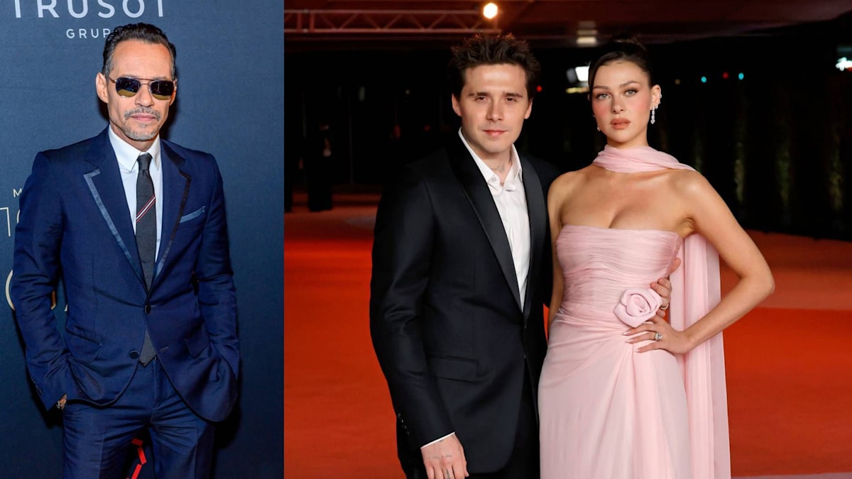 Marc Anthony breaks social media silence after Brooklyn Beckham claims he upset Nicola Peltz at wedding