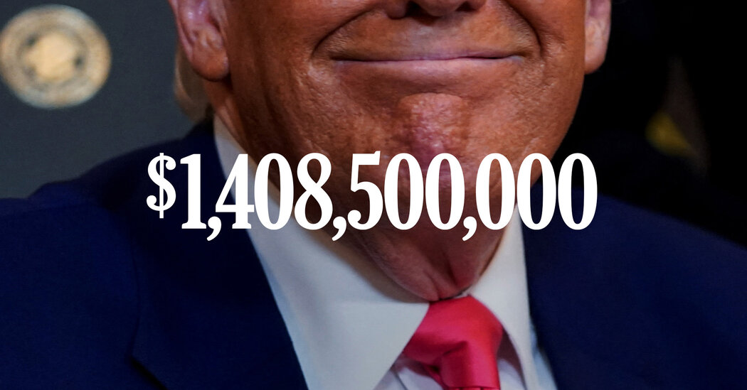 Opinion | How Trump Has Used the Presidency to Make at Least $1.4 Billion