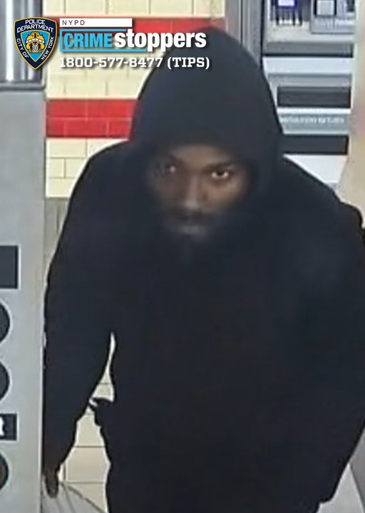 The man suspected of grabbing a woman in Downtown Brooklyn. Photo c/o NYPD.