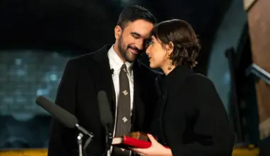 New York City Mayor Zohran Mamdani and Rama Duwaji Matched in Sleek Black at His Swearing In