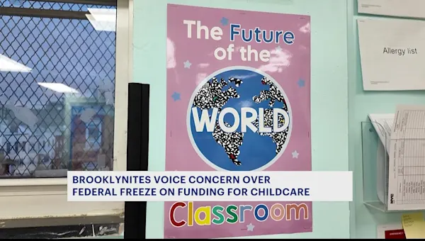 News 12 | Brooklyn | Brooklyn child care centers react to Trump's funding freeze