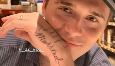 Brooklyn Beckham's extensive tattoo collection for wife Nicola Peltz as he covers up 'mama's boy' ink