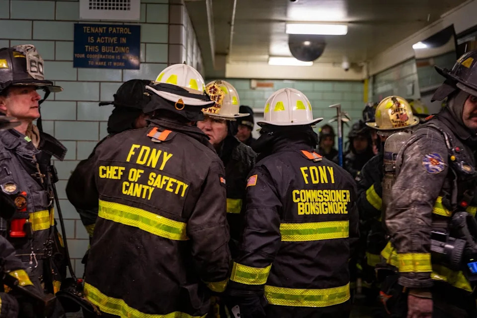 'It was a very, very dangerous operation for our firefighters, who performed incredibly on those upper floors,' the New York City Fire Department said (FDNY)