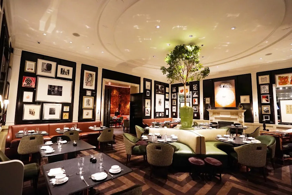 The Carlyle Hotel dining room. Robert Miller