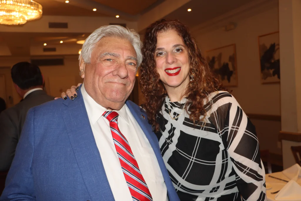 Hon. Frank Seddio and Yolanda Guadagnoli, Esq. Brooklyn Eagle photo by Mario Belluomo